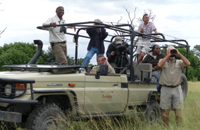 Workshop participants during the field trip to Moremi Game Reserve (Photo: Evelyn Moloko (UNEP/AEWA)