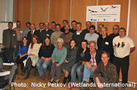 Group photo of the workshop participants / Photo: Nicky Petkov (Wetlands International)