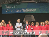 UN Day celebrations on the cities market square in Bonn (Photo: Florian Keil (UNEP/AEWA)