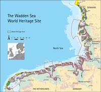 Map of the Wadden Sea World Heritage Site (click to enlarge)