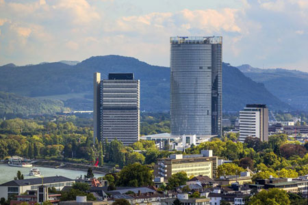 Aerial of Bonn, the former capital of Germany © Clipdealer.com