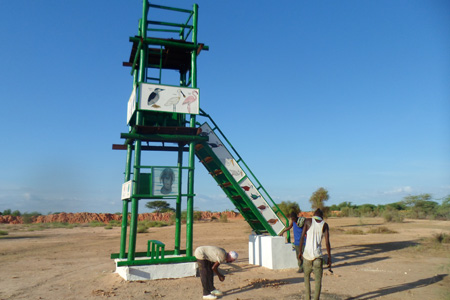 New bird observation tower © DPN Senegal