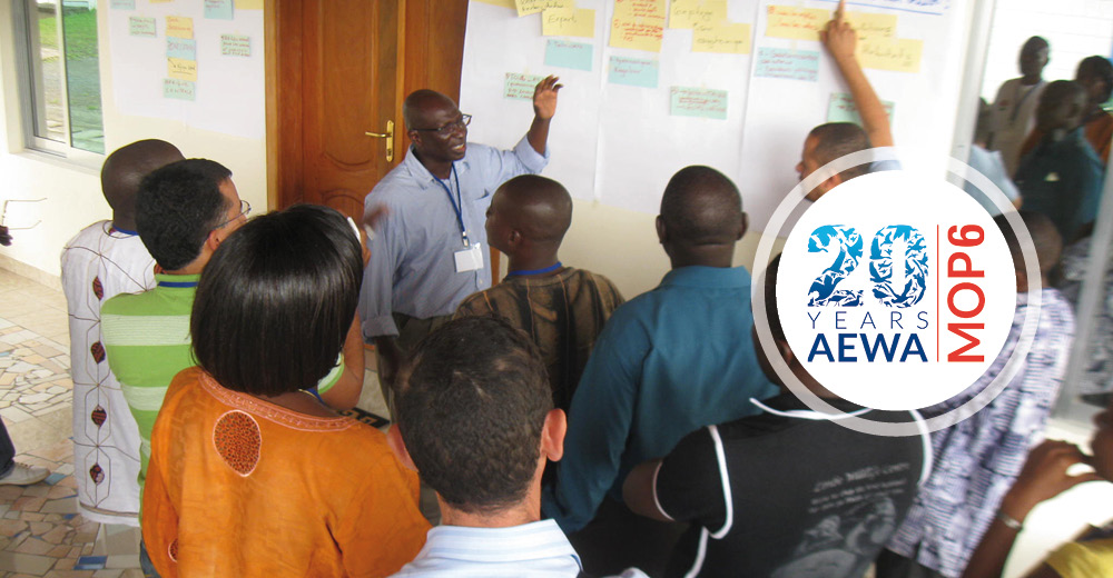 Abdoulaye Ndiaye during a Training of Trainers Workshop in Cameroon