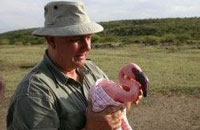 Dr. Brooks Childress, winner of the AEWA Conservation Award in the individual category.