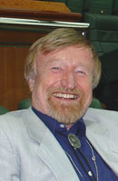 Professor Heribert Kalchreuter attending the MOP 3  in Dakar, Senegal  (Photo: UNEP/AEWA Secretariat)