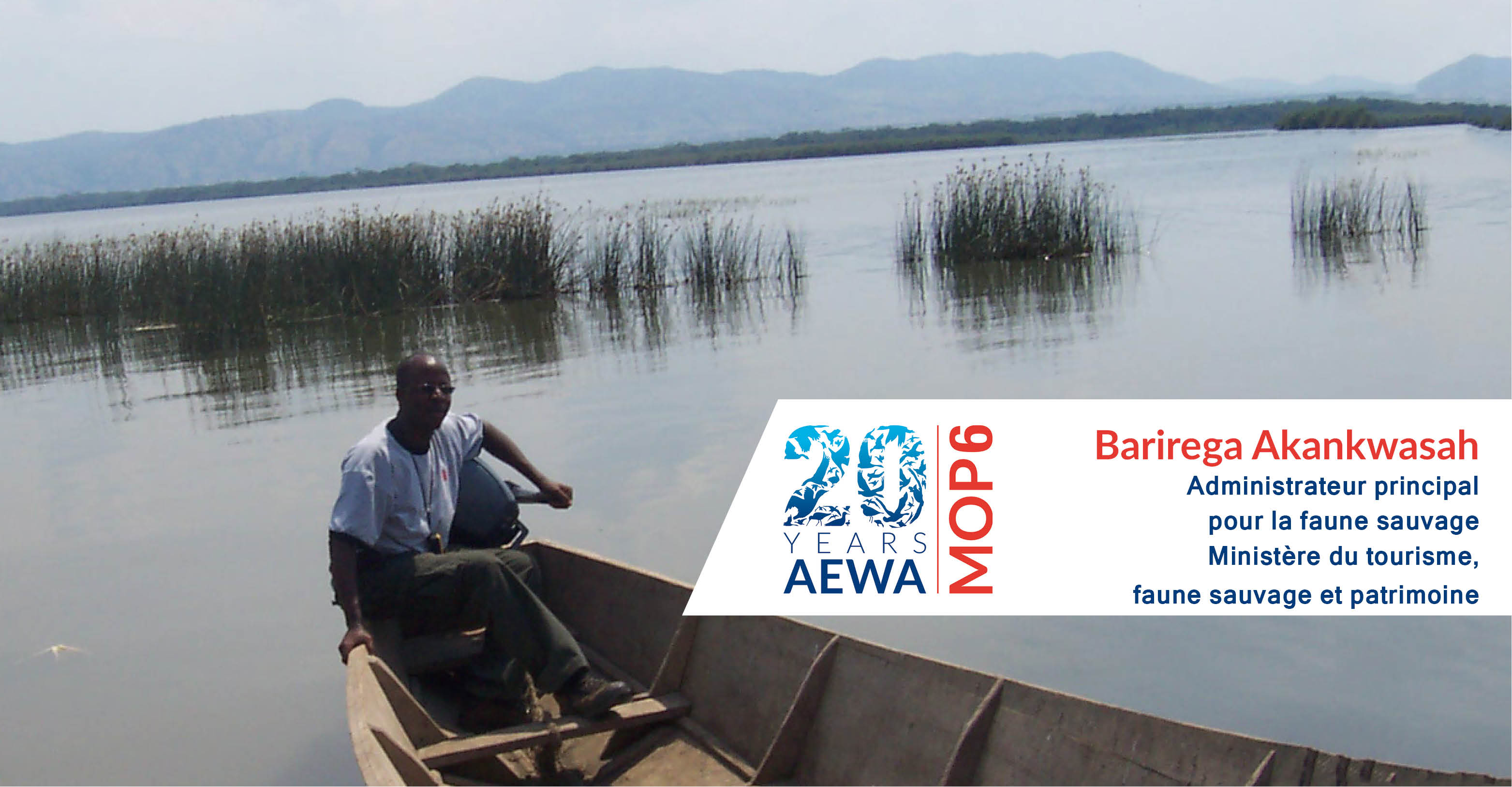 M.  Barirega Akankwasah, Administrateur principal pour la faune sauvage, Ministère du tourisme, faune sauvage et patrimoine