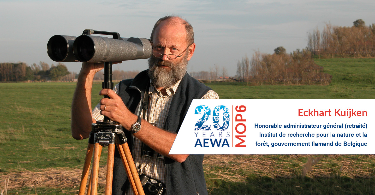 Eckhart Kuijken, Honorable administrateur général (retraité), Institut de recherche pour la nature et la forêt, gouvernement flamand de Belgique