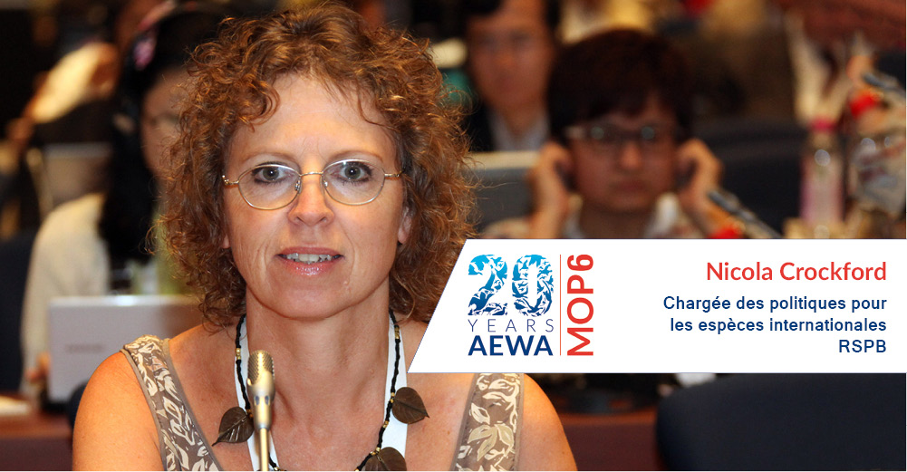 Nicola Crockford, International Species Policy Officer, Royal Society for the Protection of Birds (RSPB)