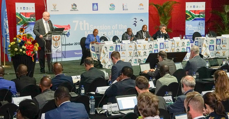 La septième Réunion des Parties (MOP7) de l’Accord sur la conservation des oiseaux d'eau migrateurs d'Afrique-Eurasie (AEWA) s’est tenue du 4 au 8 décembre à Durban, Kwa-Zulu Natal, en Afrique du Sud © Aydin Bahramlouian