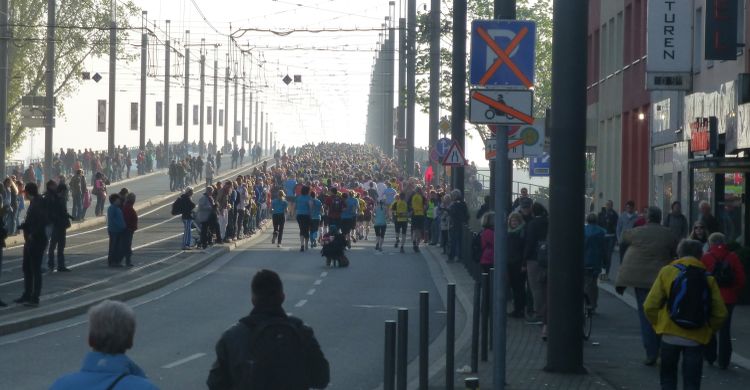 Runners of the Bonn Marathon 2014 © UNEP/CMS Secretariat 