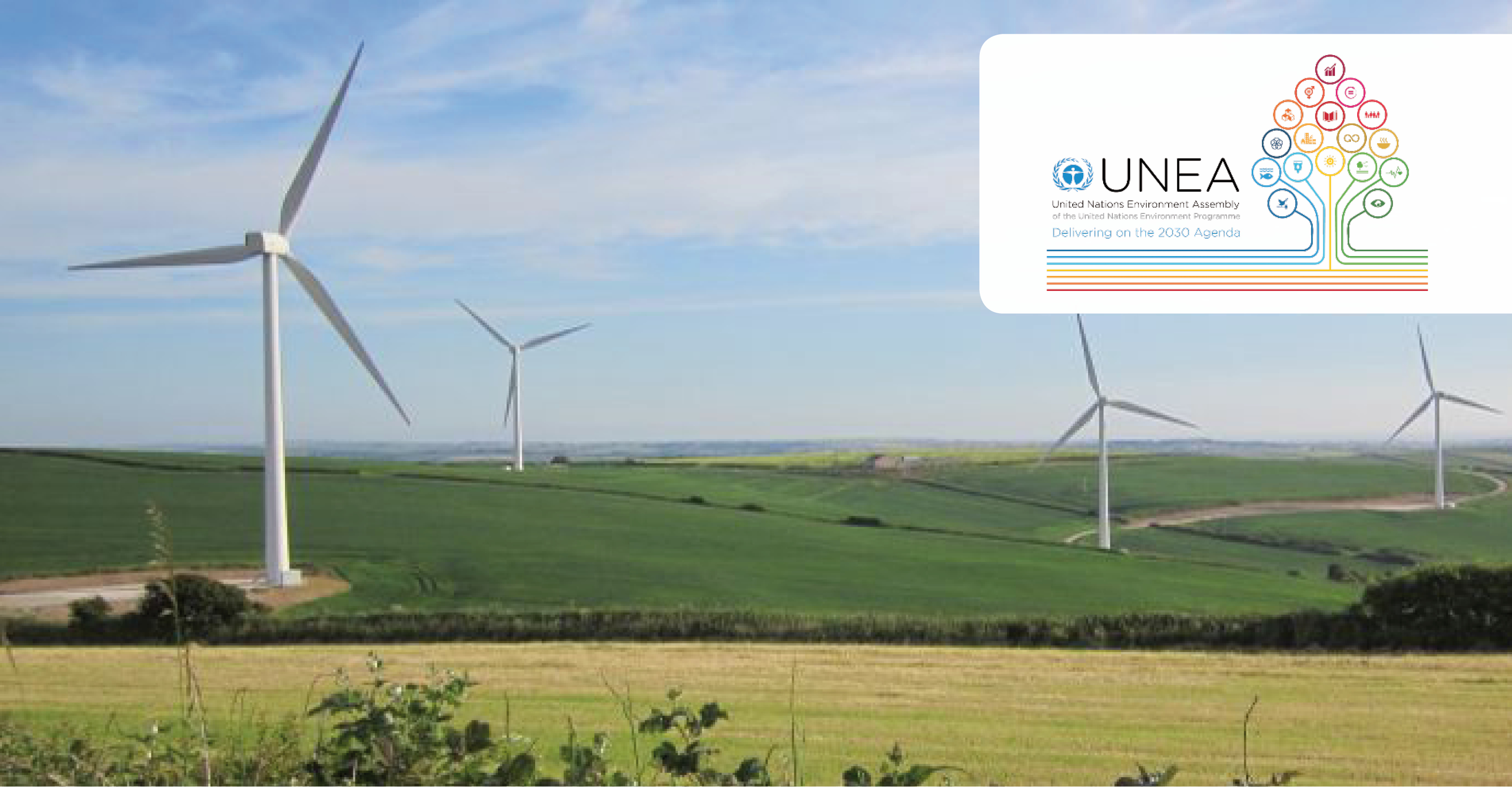 Parc éolien au Royaume-Uni © Robert Vagg UNEP/CMS
