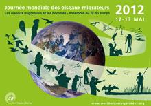 L'affiche Journée mondiale des oiseaux migrateurs 2012