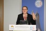 Melissa Lewis, Tilburg University, giving her speech at the 20th Anniversary celebration at AEWA MOP6 © IISD
