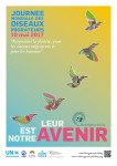 Poster de la Journée mondiale des oiseaux migrateurs 2017