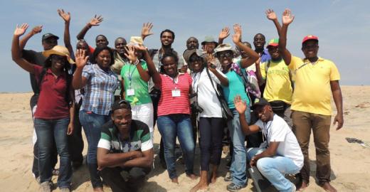 Workshop participants during the field excursion © Tim Dodman