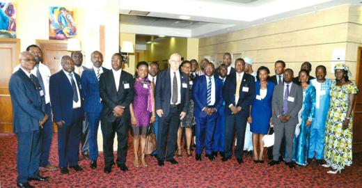 Participants of the consultation workshop in Yaoundé